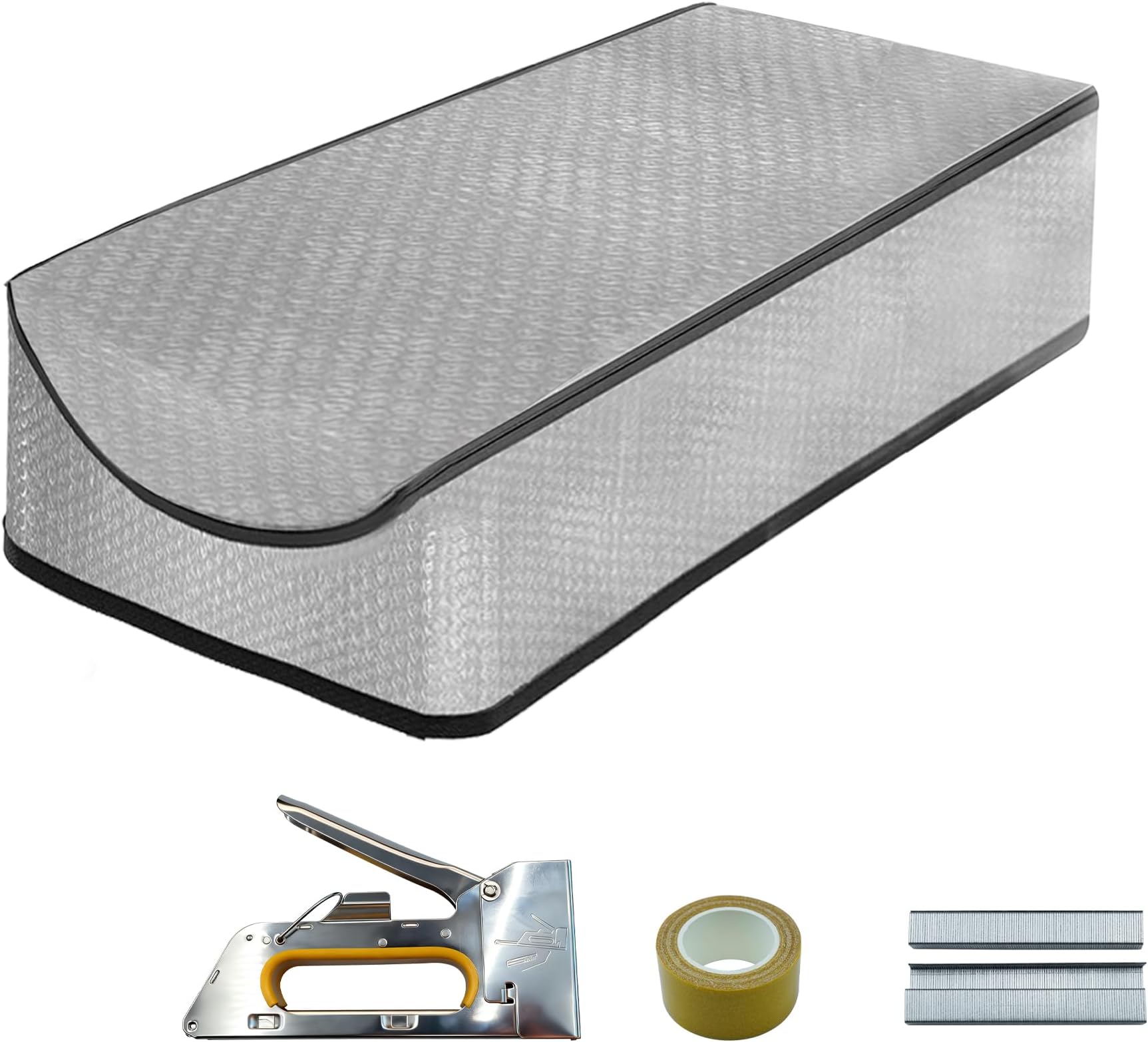 Attic Stairway Insulation Cover Premium Energy Saving Pull Down Attic Stairs Ladder Insulator Tent with Zipper Prevent Draft for 25x54x11 Attic Door Cover with Fixed Tools