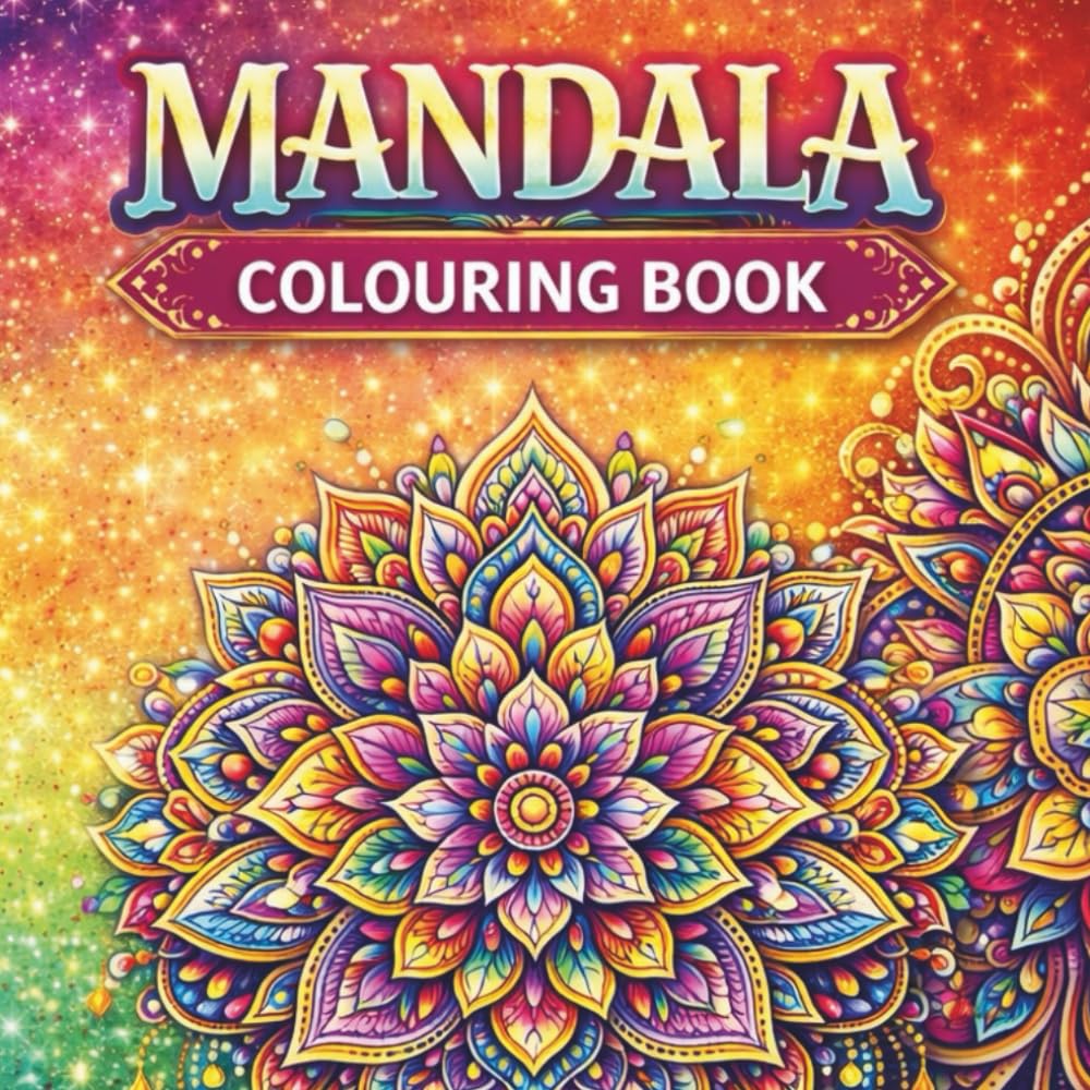 my mandala colouring book with motivational quotes: The ideal gift for every mandala enthusiast