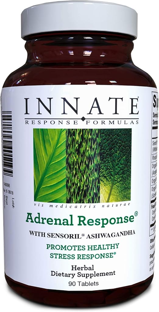 INNATE Response Formulas, Adrenal Response, Herbal Supplement, NonGMO, Vegetarian