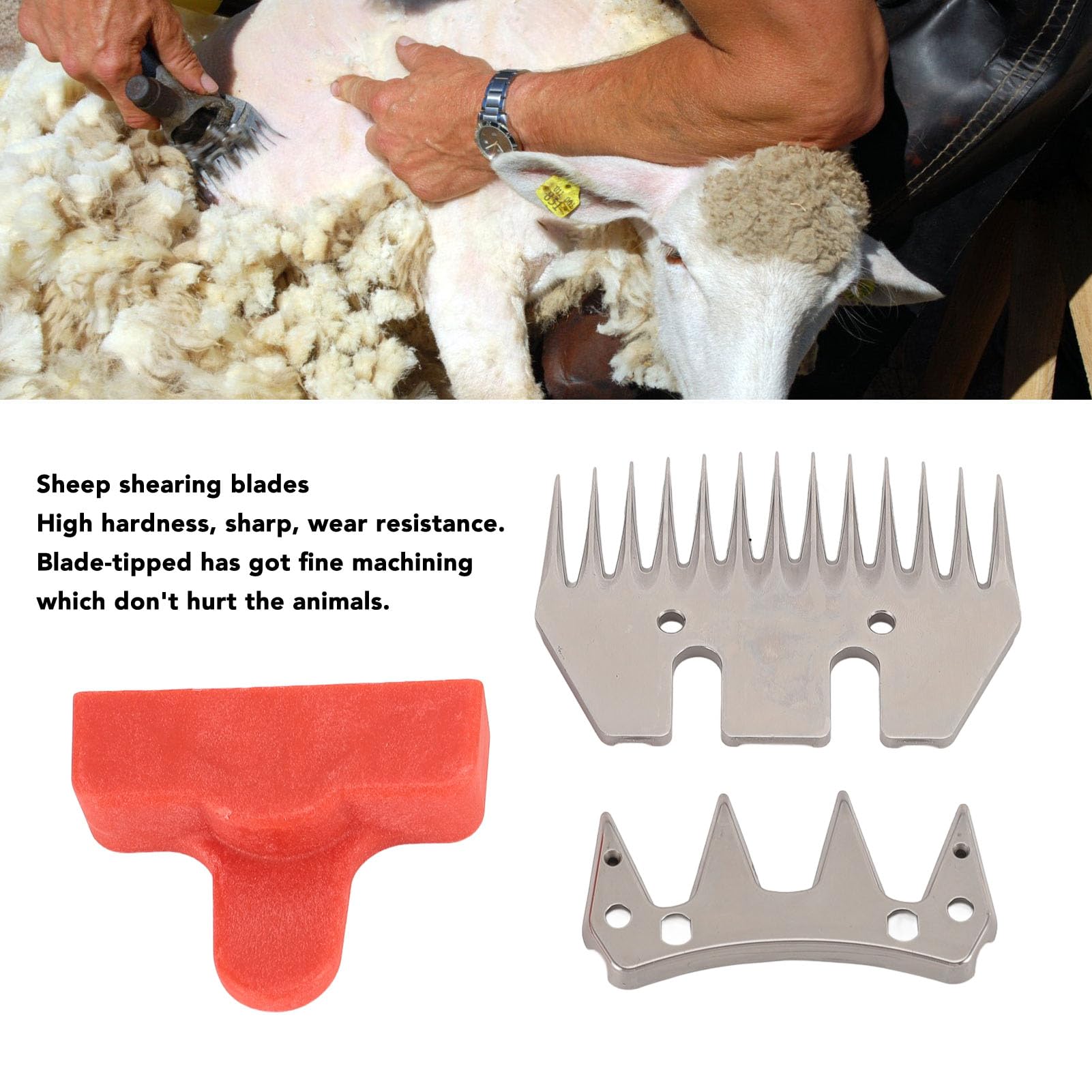 Lame Di Ricambio Per Cesoie Da Tosatura - 13 Denti, Per Pecore, Capre E Alpaca - Foto 13