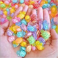 Vista 8 de 30 piezas de figuras de jardín en miniatura de resina 3D que brillan en la oscuridad, accesorios para decorar casa de muñecas, pecera, nevera, arte