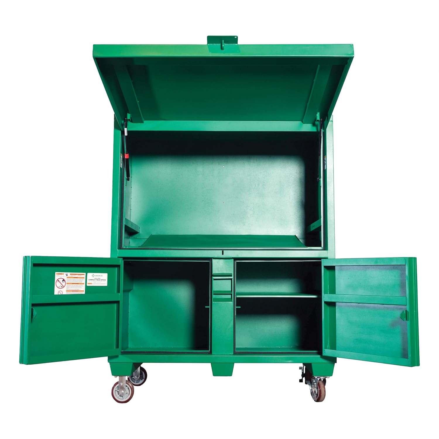 Greenlee 7060-CFO Mobile Compact Field Office Storage Cabinet with Casters