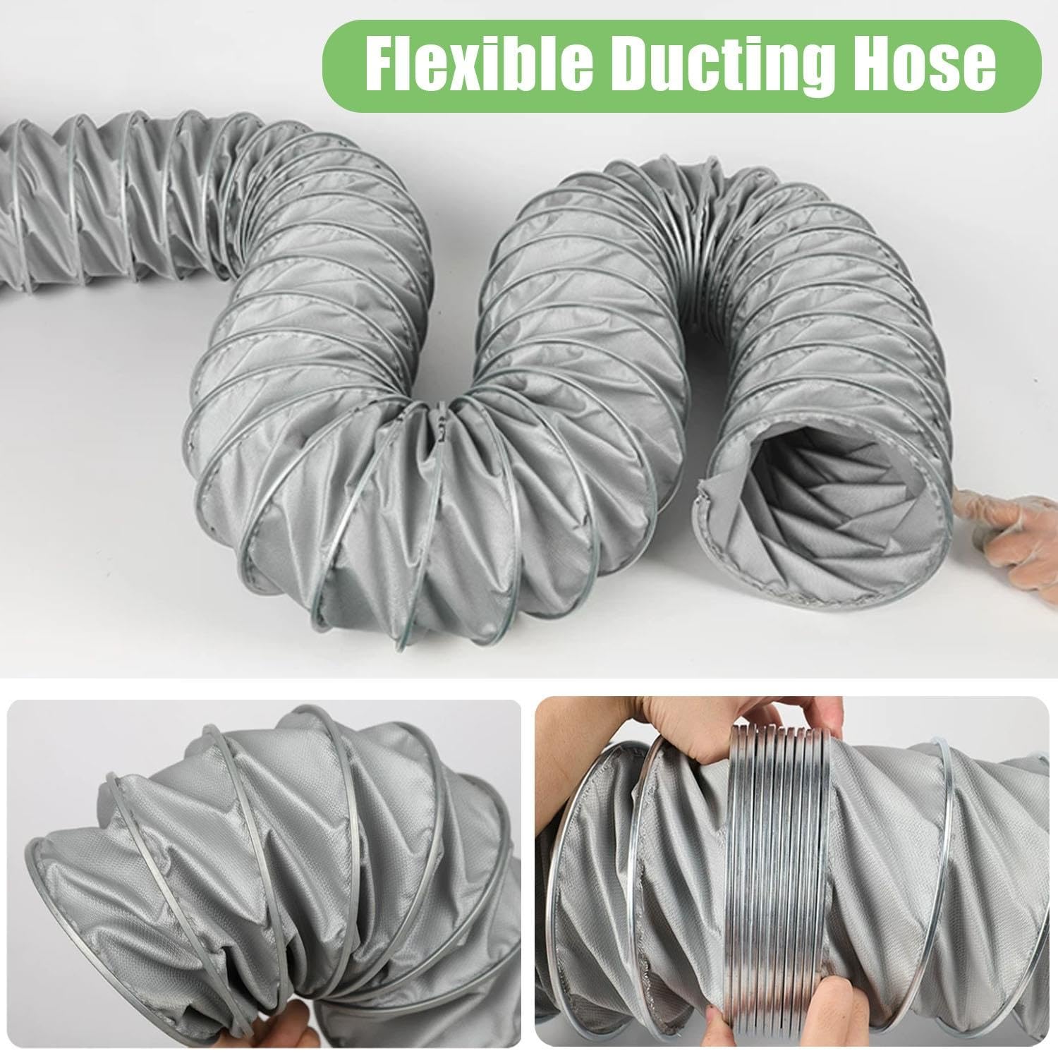 Conducto De Ventilación Flexible Manguera De Escape Para Extractora