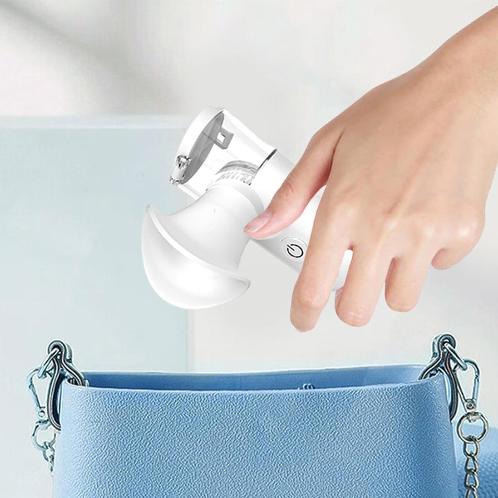 Umidificatore Elettrico per Occhi Secchi, Spruzzatore per Lenire Gli Occhi, Nebulizzatore Portatile per Occhi con modalità di Compressione Calda E Fredda, per La Pelle degli Occhi