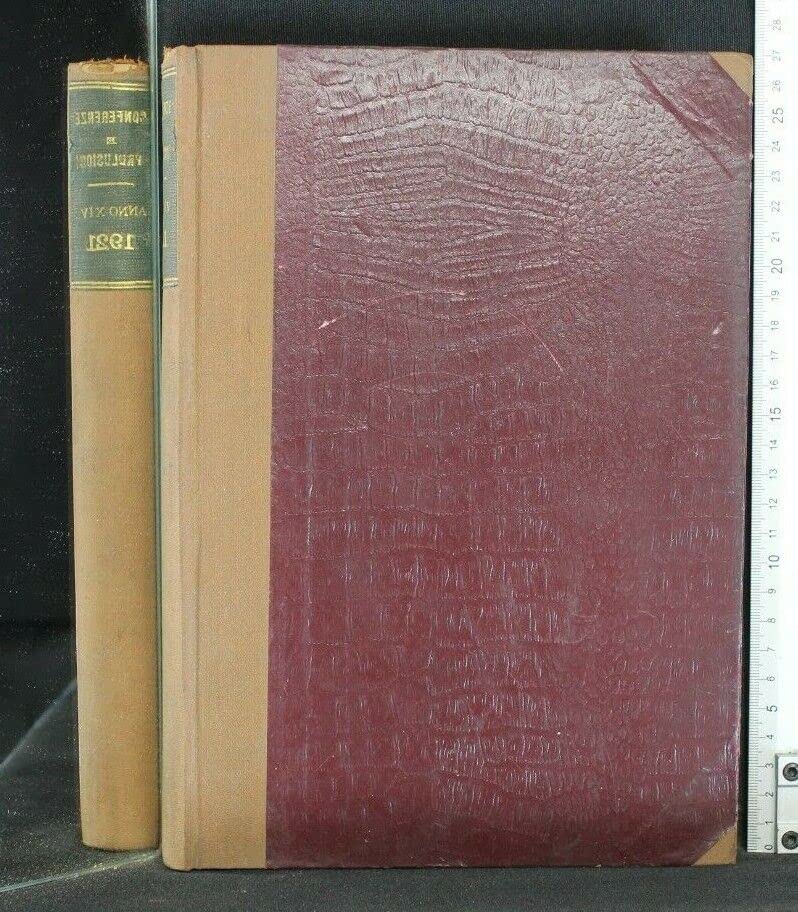  RACCOLTA DI RIVISTE. CONFERENZE E PROLUSIONI 1921. AA.VV. UTET.