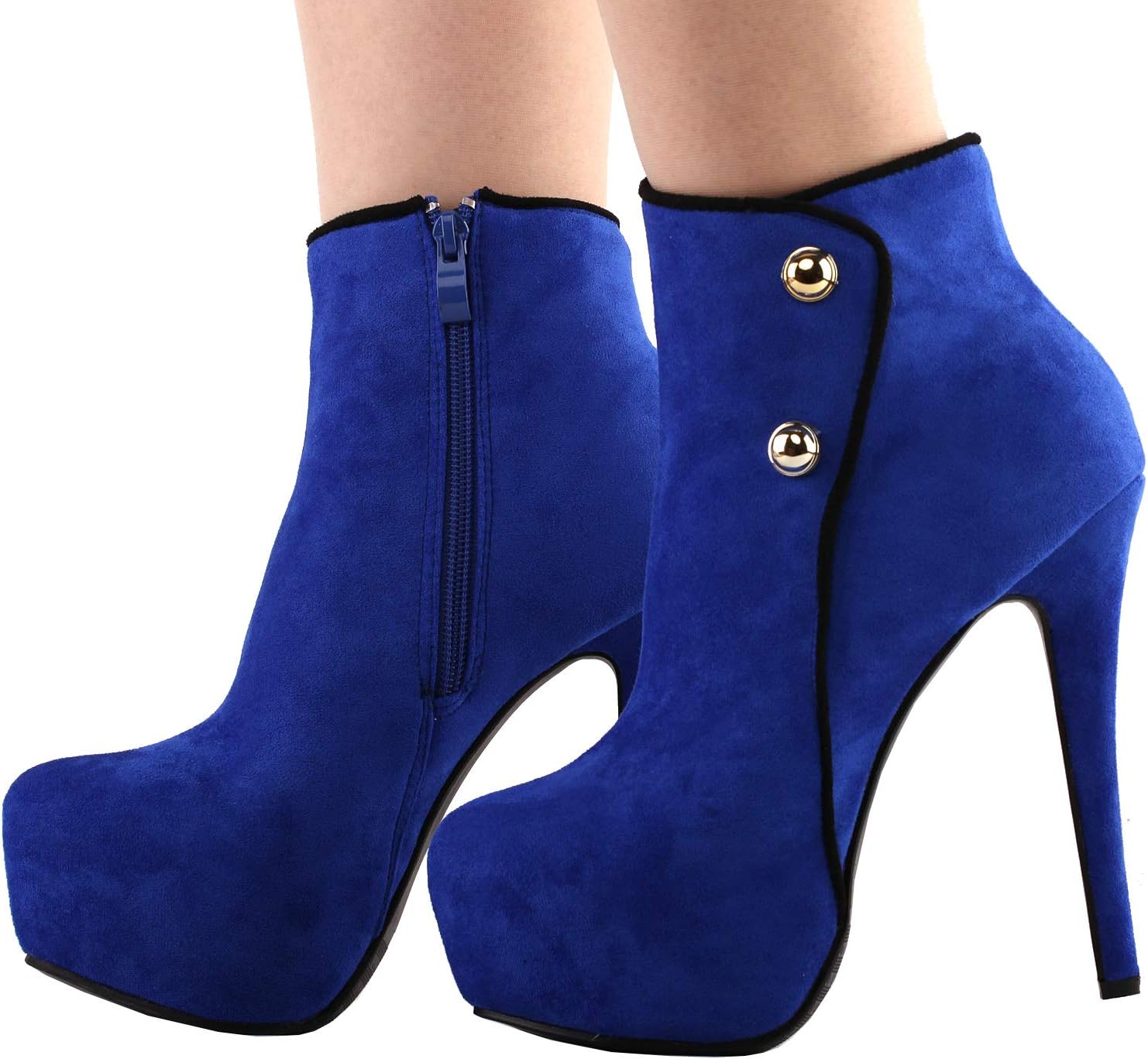 SHOW STORY Sexy Two Tone Peeptoe Bow Stiletto Platform High Heels Pumps,LF80805