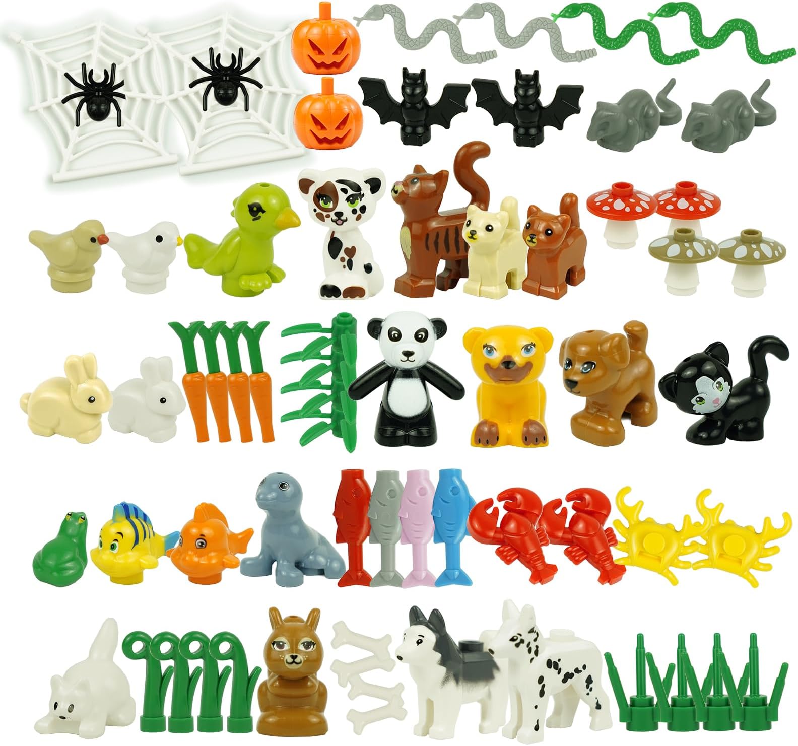 animals building blocks