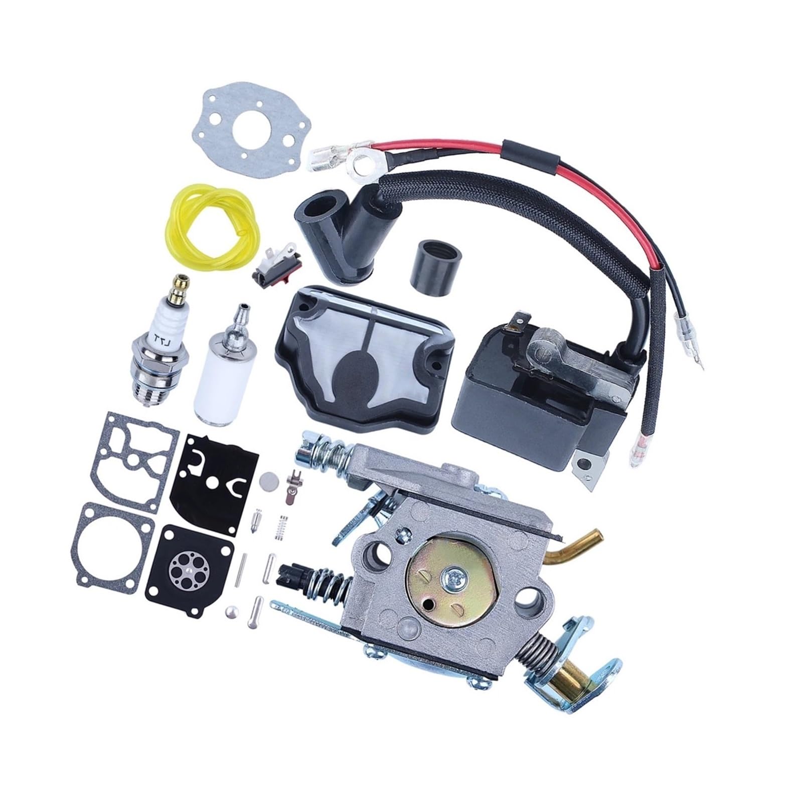 Carburateur et bobine d'allumage pour réparer une tronçonneuse 136 137 142