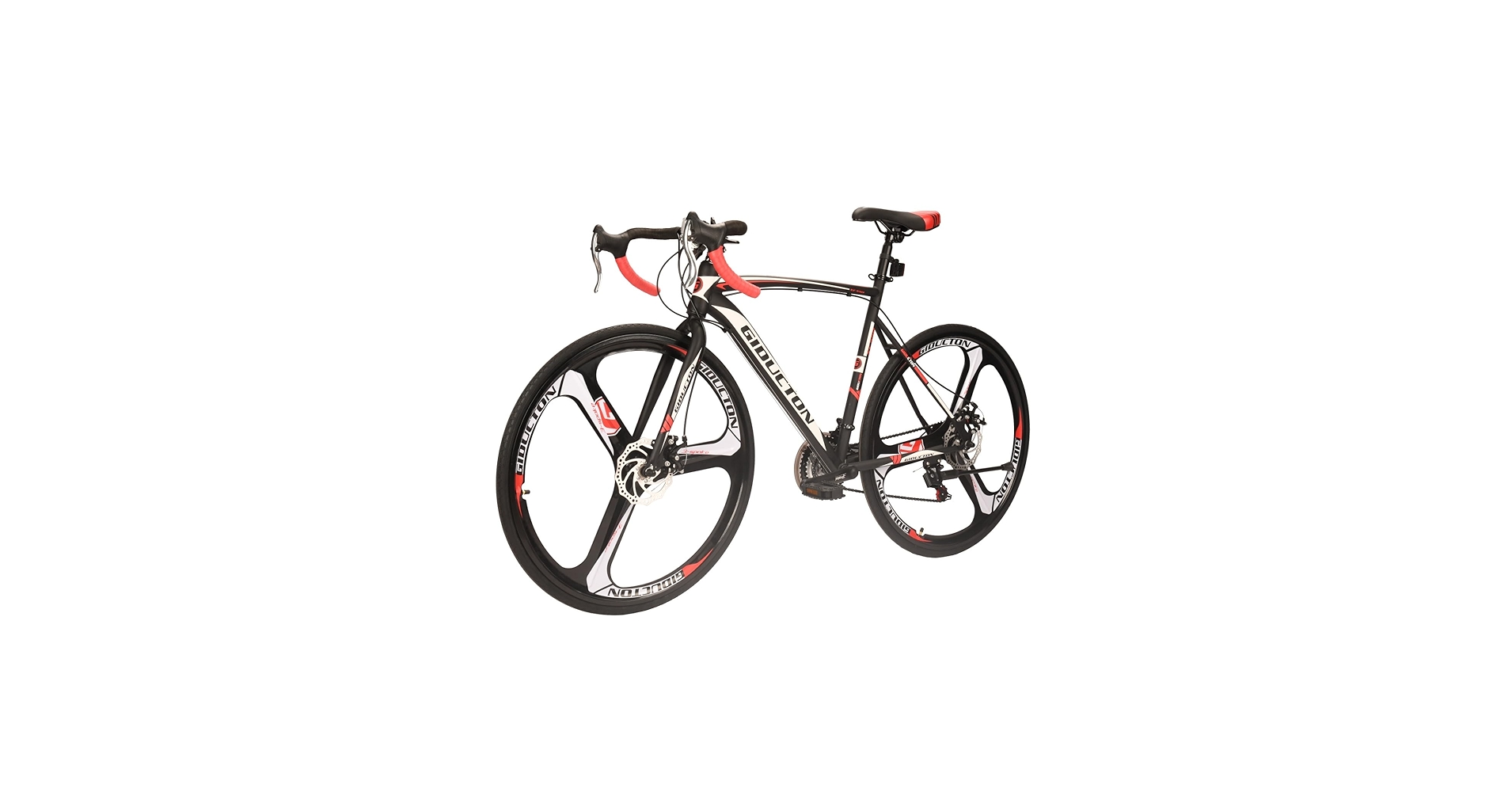 自転車本体 EUROBIKE XC550 Eurobike XC550 21 Speed Road Bike with Disc Brakes, 700C