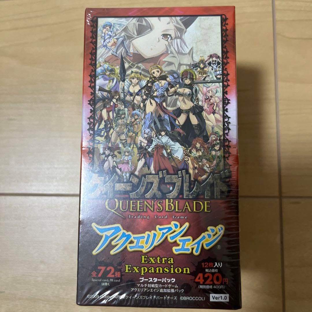 クイーンズブレイド アクエリアンエイジ ボックス 未開封 シュリンク付き