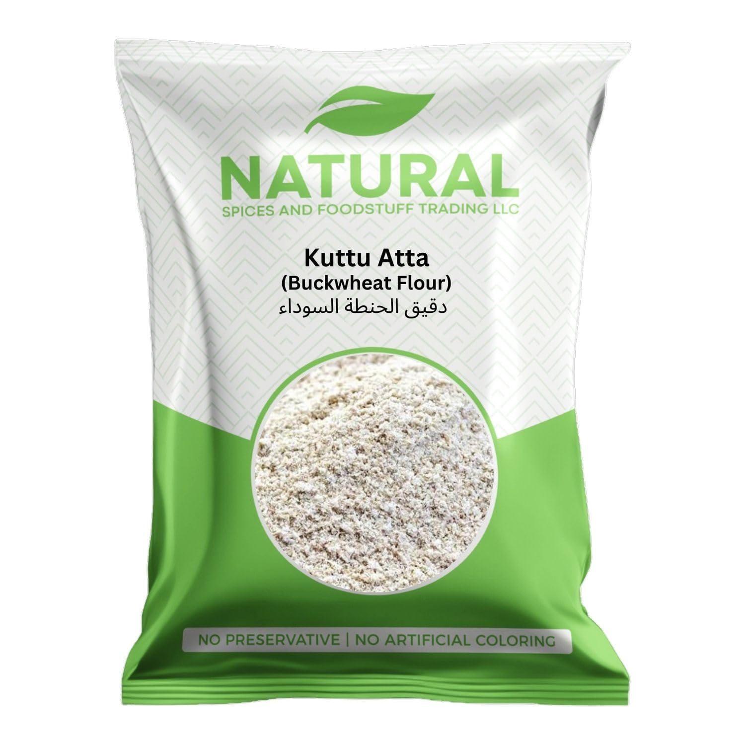 Natural Kuttu Atta 500g, (Buckwheat Flour)