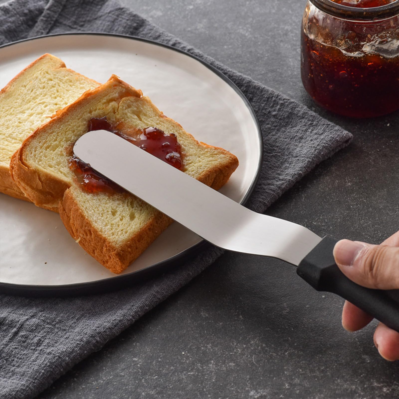 Spatola angolare lama acciaio 25cm da pasticceria in offerta