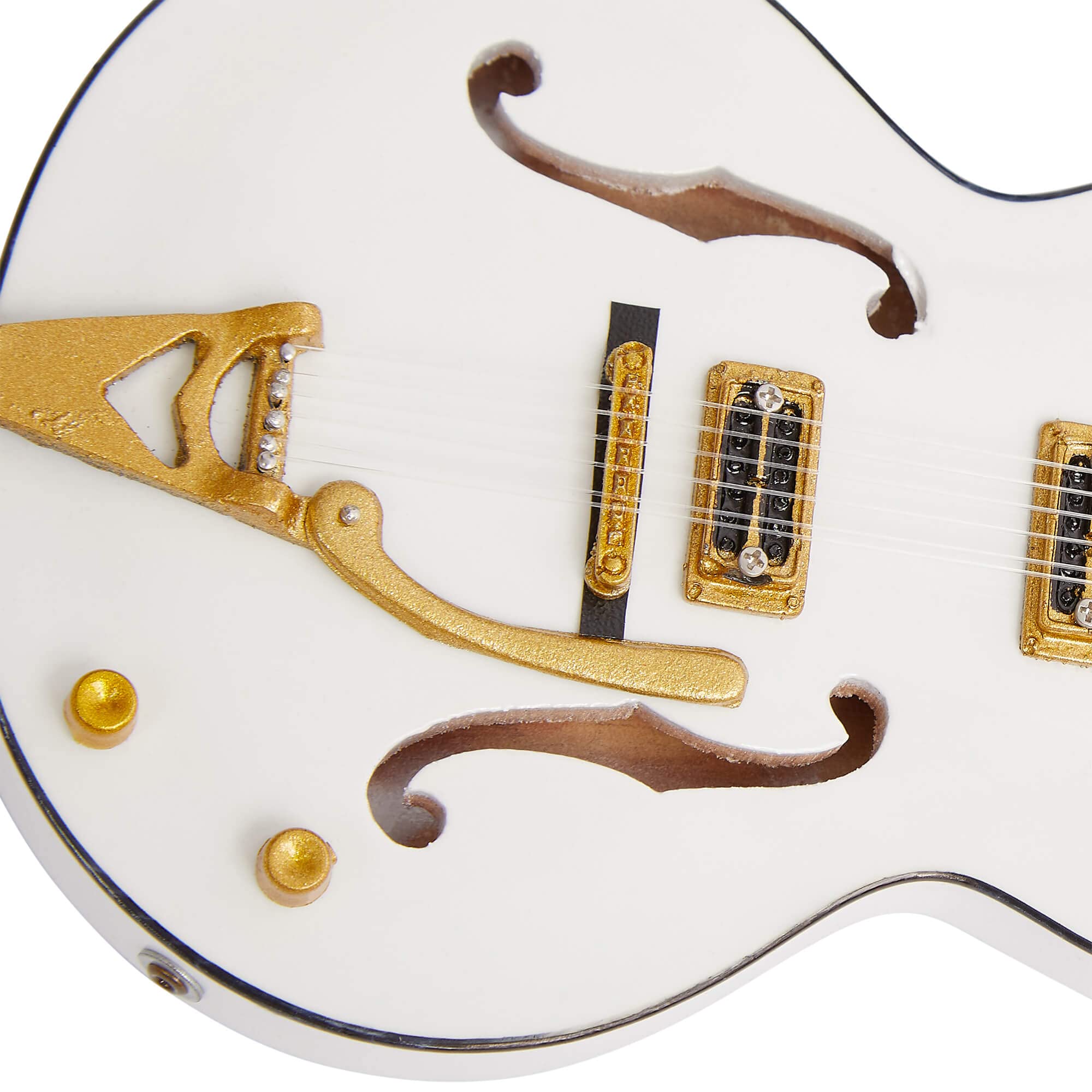 Axman Stephen Stills (Buffalo Spring): Gretsch White Falcon – miniaturowa imitacja Wielkiej Brytanii