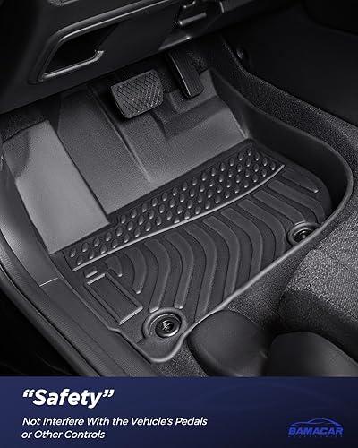 Miniatura 2 de BAMACAR Tapete de carga para Honda HRV Mats 2022 2021 2020 2019 2018 2017 2016 para todo tipo de clima, impermeable, antideslizante, primera fila de