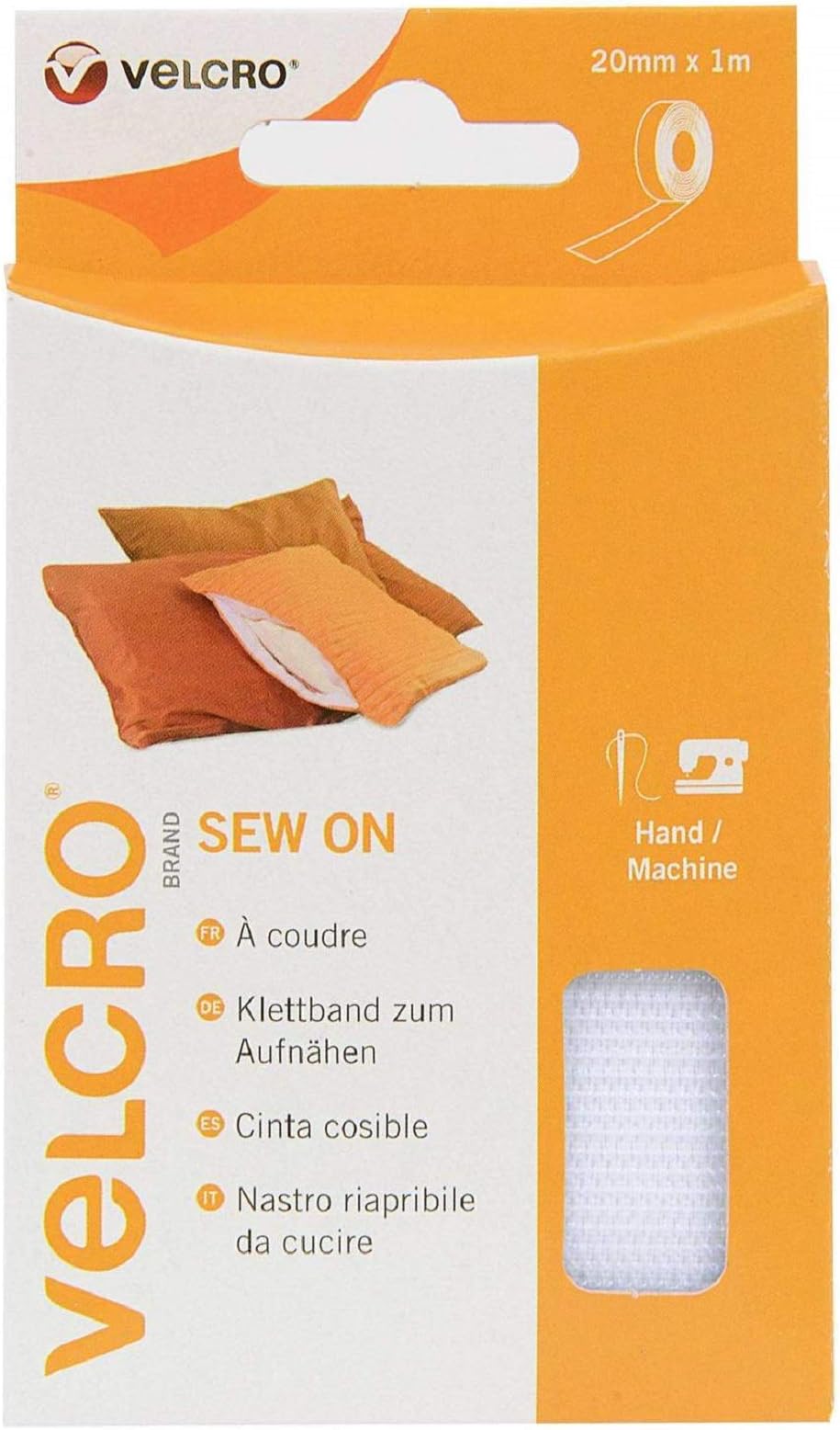 Velcro(r) Brand Fasteners Sticky Back for Fabrics No Sewing Needed