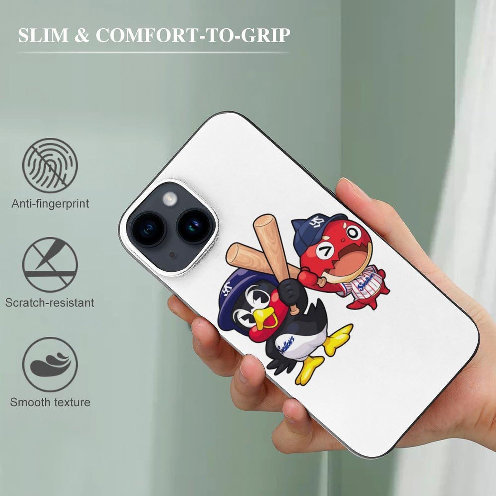 Amazon.co.jp: 【iPhone 15 ケース】 東京ヤクルトスワローズ