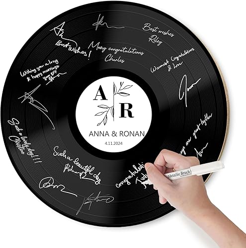 Miniatura 16 de Letrero de boda personalizado para firma, alternativa al libro de invitados de boda, letrero de boda personalizado con nombre de invitado, letreros