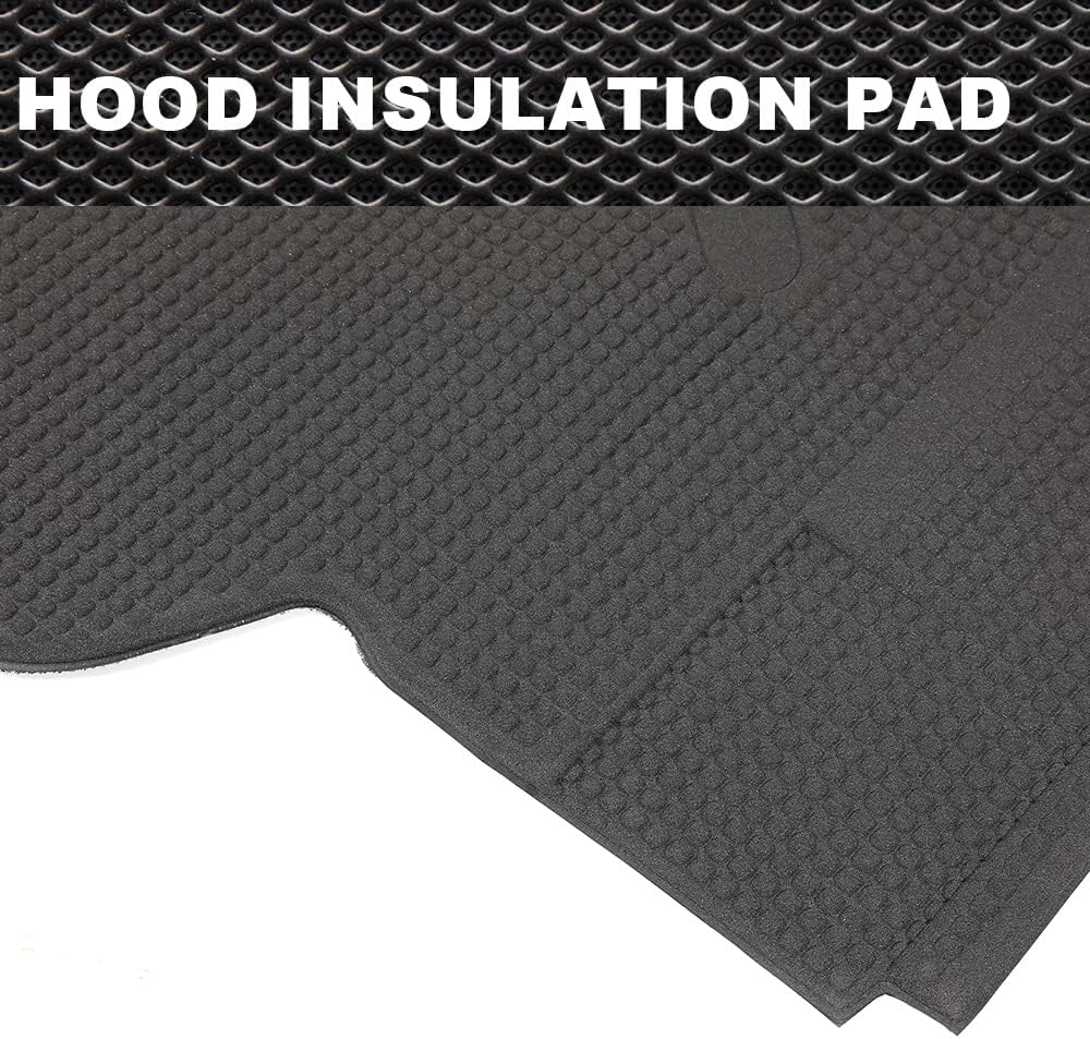CROSSDESIGN Hood Insulation Pad Compatible with 1990-1993 Benz 300SL 500SL Base/1994-1997 SL 320 Base/1993 600SL Base