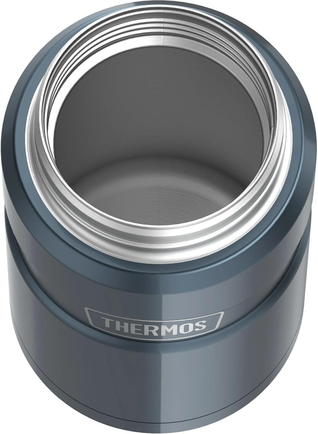 THERMOS Stainless King Vacuum-Insulated Food Jar , 24 Ounce, Slate