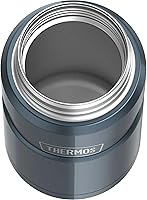 Vista 3 de THERMOS Stainless King - Tarro de alimentos aislado al vacío, 24 onzas, pizarra