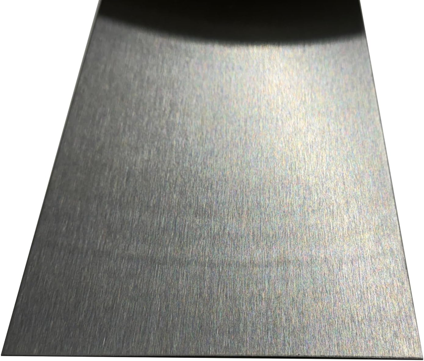 Grade 304 Stainless Steel #4 Brushed Sheet Metal Gap Filler Finishing Strip Trim, 20ga (36 inch Long, 4.75 inch Wide)