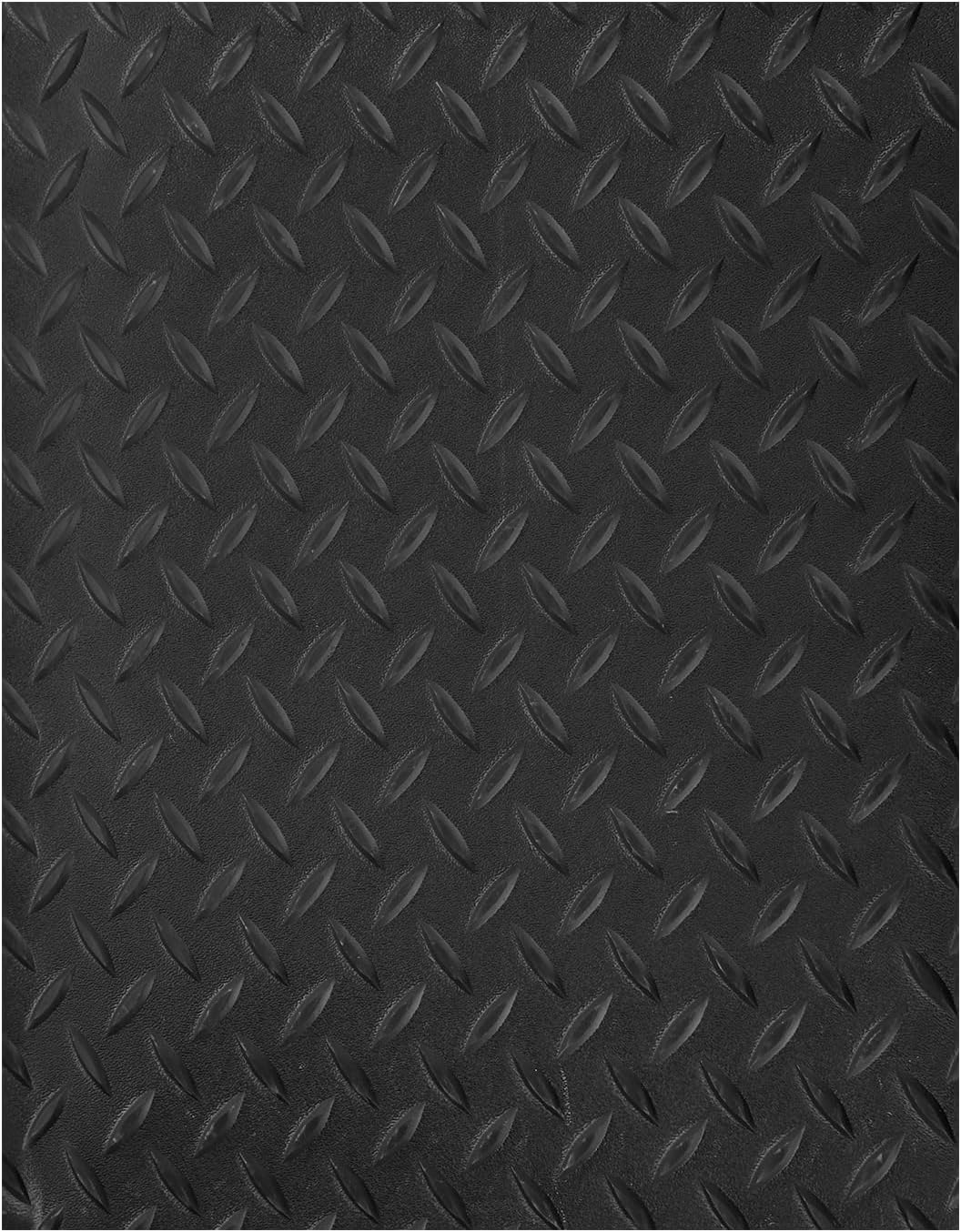 4 x 6 FT Utility Truck Bed Mat, All Weather Truck Bed Liner Mat Universal Size, Plastic Cargo Liner Protection Cargo Mat for Your Truck Van SUV Pickup – Black