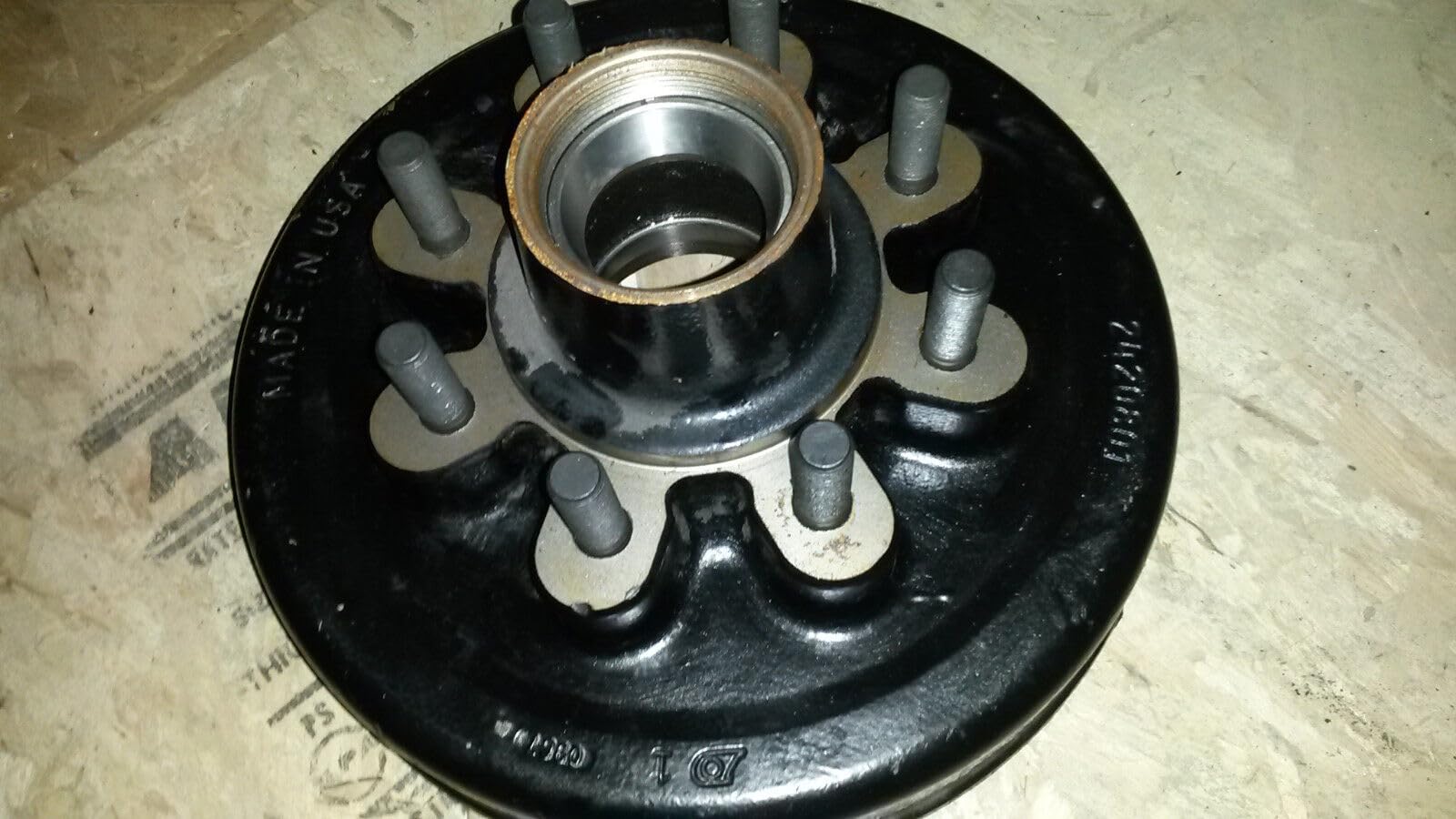 Everything for trailers, RVs and trucks and more - 8K BARE DRUM 8000 Hybrid 12x2 Brake Drum LCI Kaufman For Lippert Trailer 2420801 Hub (FS1XN-3094)