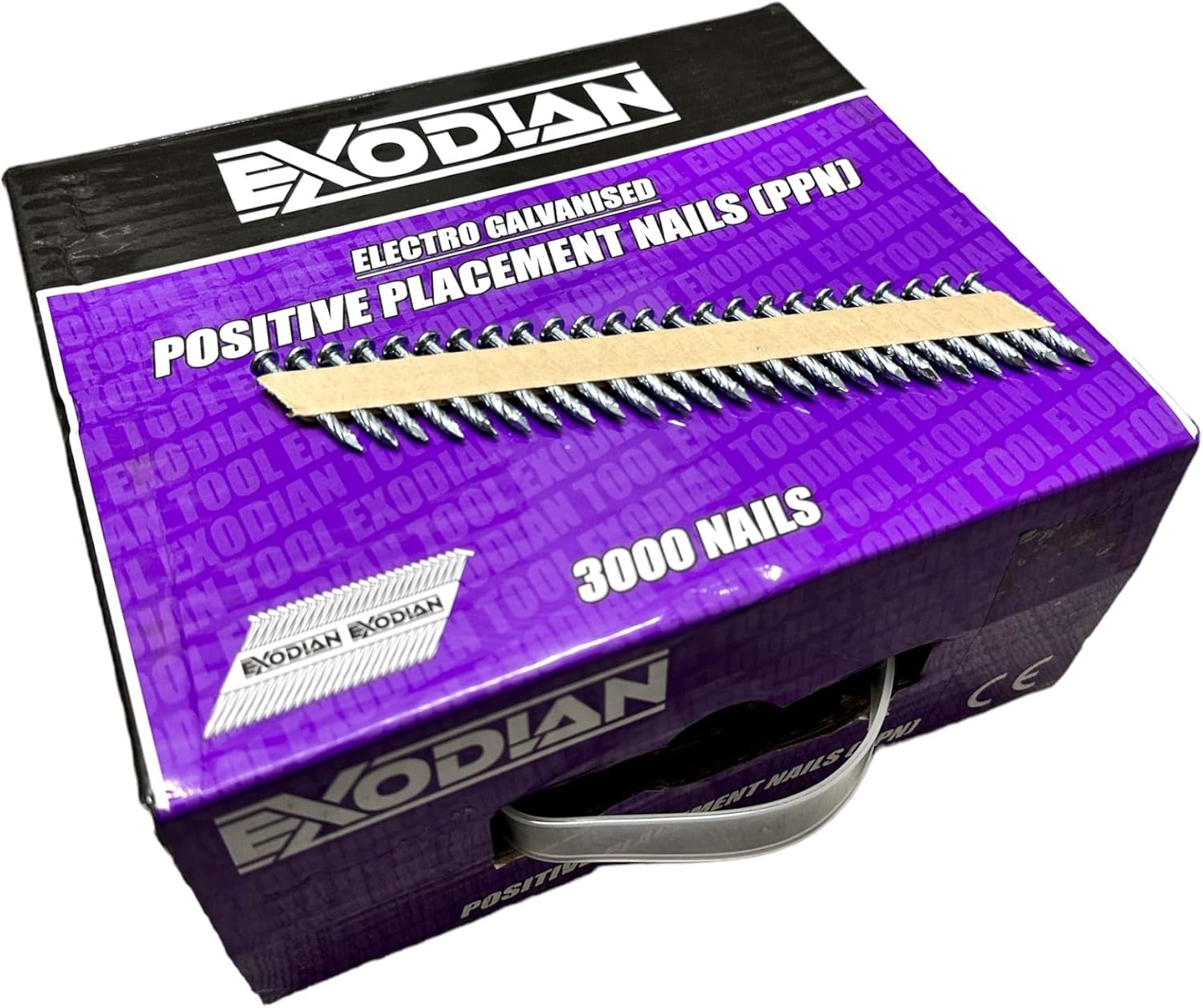 Exodian 3000x PPN Nails 3.4 x 35mm 34° Positive Placement Nails