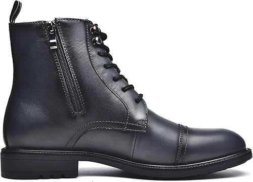 Miniatura 3 de Botas Chelsea para hombre, elegantes y cómodas, de cuero, con cremallera