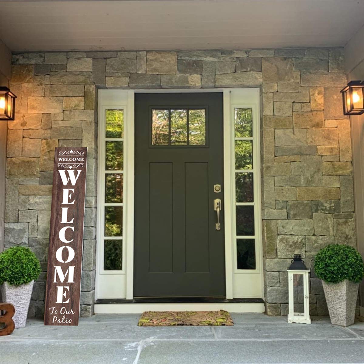 Stencils for Painting on Wood 11 Pack Large Vertical