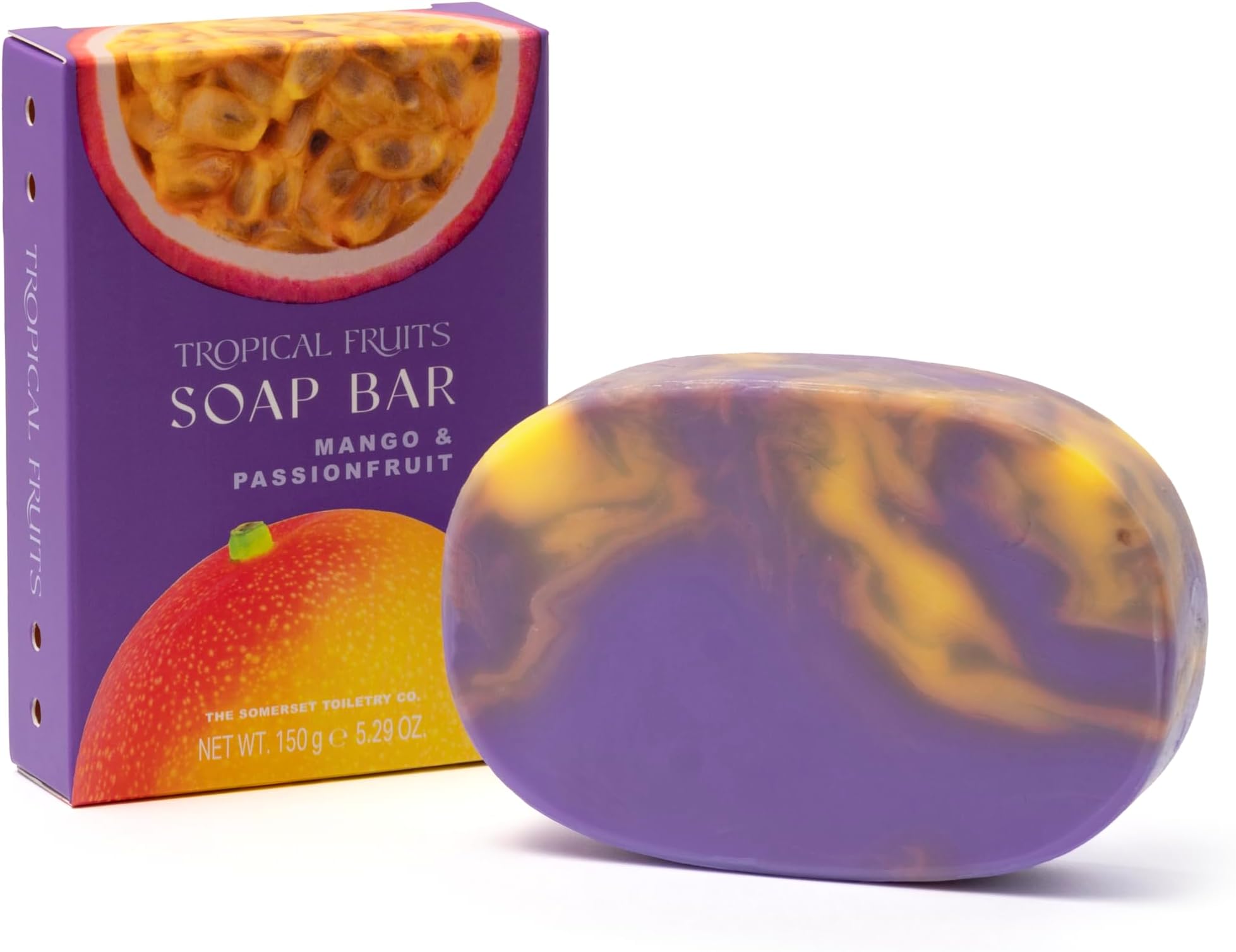 Tropical Fruits Mango and Passionfruit Glycerine Soap 150g