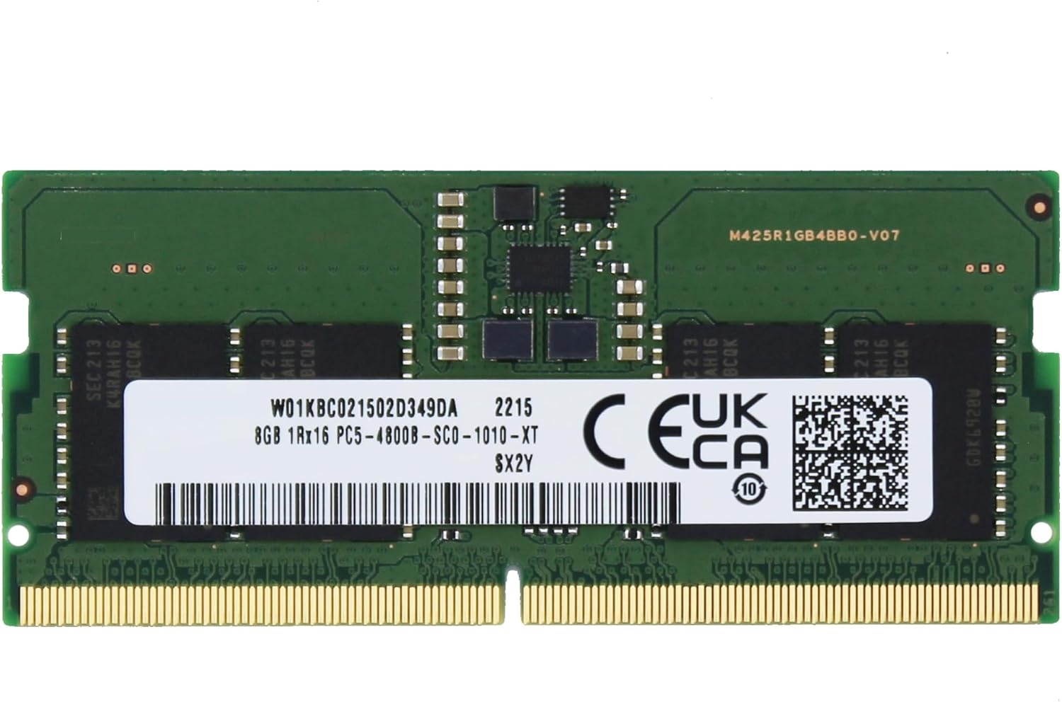 Factory Original 8GB (1x8GB) Compatible with MSI Raider GE68 HX 13V, 13VF, 13VG, 13VH, 13VI Gaming Laptop DDR5 4800MHz PC5-38400 SODIMM 1Rx16 CL40 1.1v 262 Pin Notebook Memory RAM Upgrade Adamanta