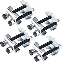 Vista 4 de Mini compresor de muelle helicoidal, espaciador de resorte ajustable, 4 piezas, 2 vías ajustable de resorte, compresor de resorte helicoidal