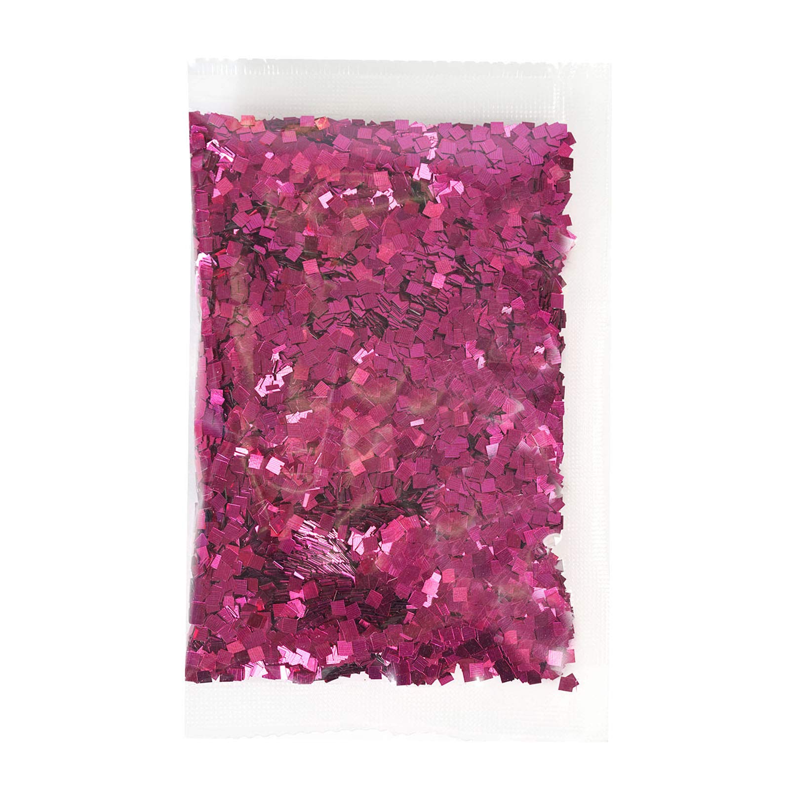 BalsaCircle 50 Grams Hot Pink Shimmering Chunky Confetti Glitter - Wedding DIY Decorations Crafts Scatters Centerpieces Wholesale