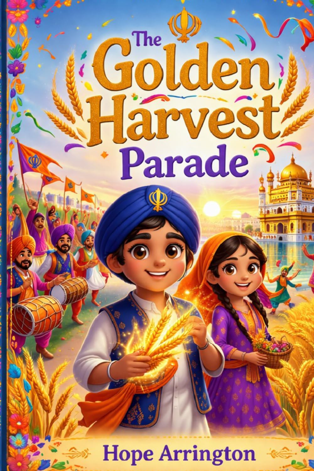 The Golden Harvest Parade: The Story of Vaisakhi: Sikh Holiday Books for Kids | Indian Cultural Festival Books for Boys & Girls | Ages 3-5, 6-8, 8-12 (Holidays with Hope)