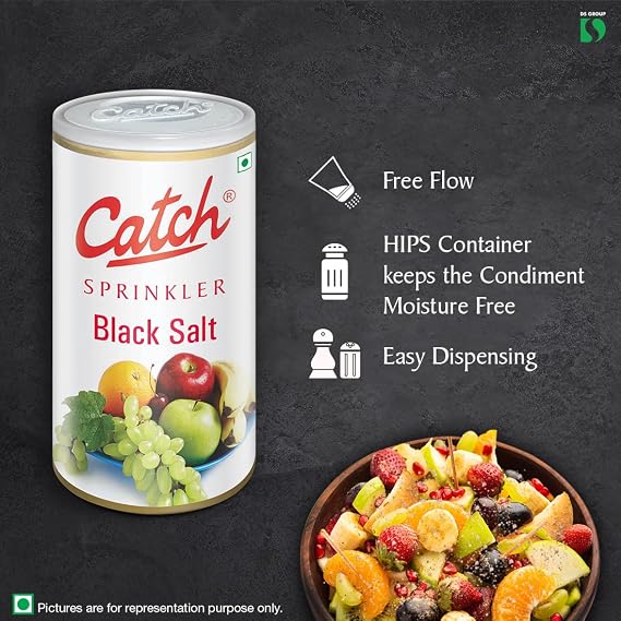 Catch Sprinkles Black Salt, 200g