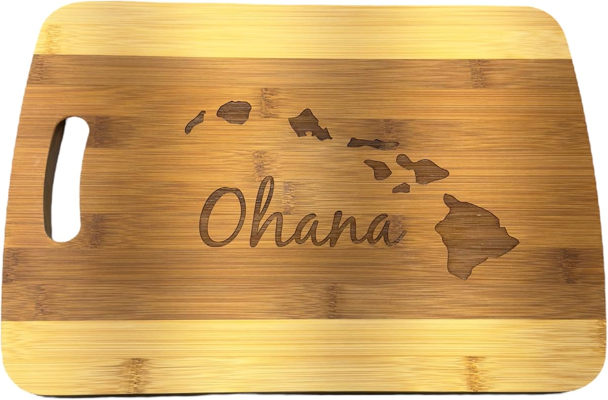 Totally Bamboo Hawaii 5-Piece Bamboo Cutting Board Set view 3