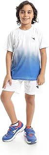 Diadora Boys Sport Suit (T-Shirt & Short) - Blue Size: 10 Years