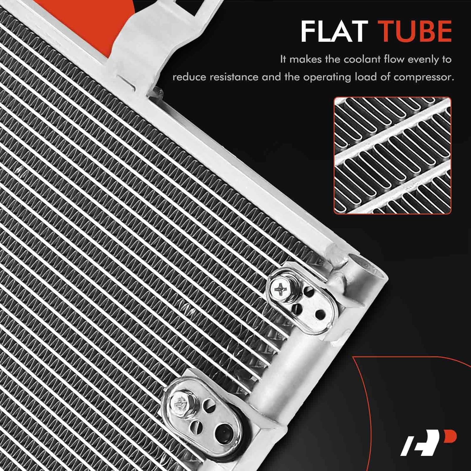 A-Premium Air Conditioning A/C Condenser Compatible with Lexus GS300 2006, GS350 2007-2011, GS350 2007-2011, GS460 2008-2011, Replace# 8846030871