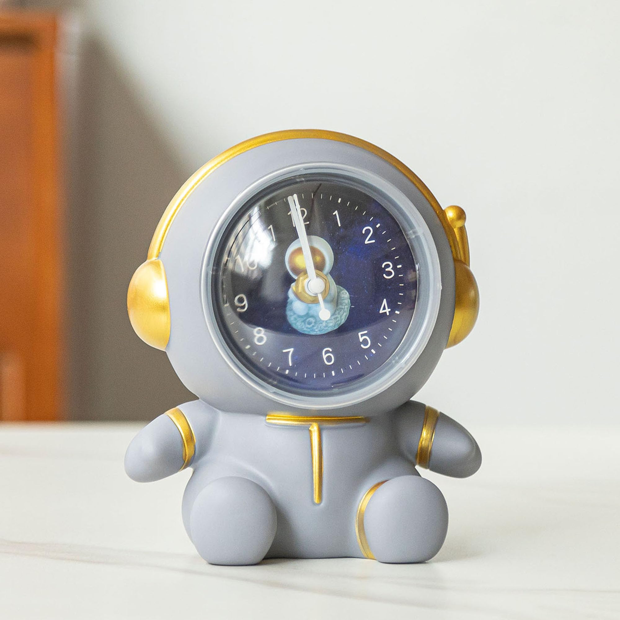 SHARP NASA Space Shuttle Night Light Alarm Clock Wings