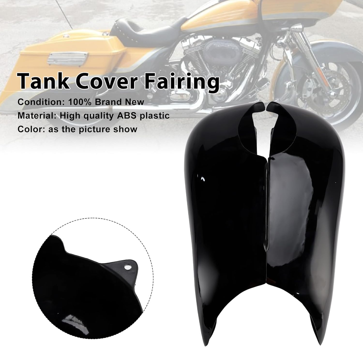 Stretched Tank Cover Fairing For Touring Street Glide & Road Glide 2009+