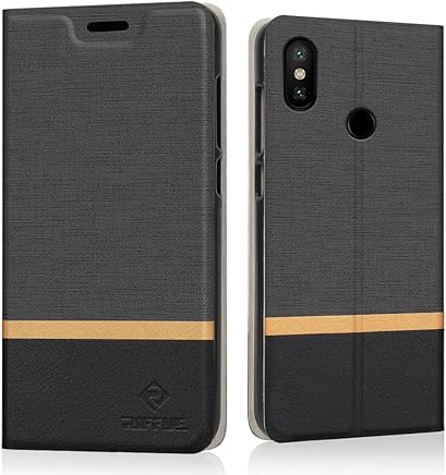 RIFFUE Funda Xiaomi Redmi Note 5, Carcasa Delgada Libro de Cuero con Tapa Cartera de Ranura y Billetera Elegante Case Cover para Xiaomi Redmi Note 5 / Note 5 Pro 5.99
