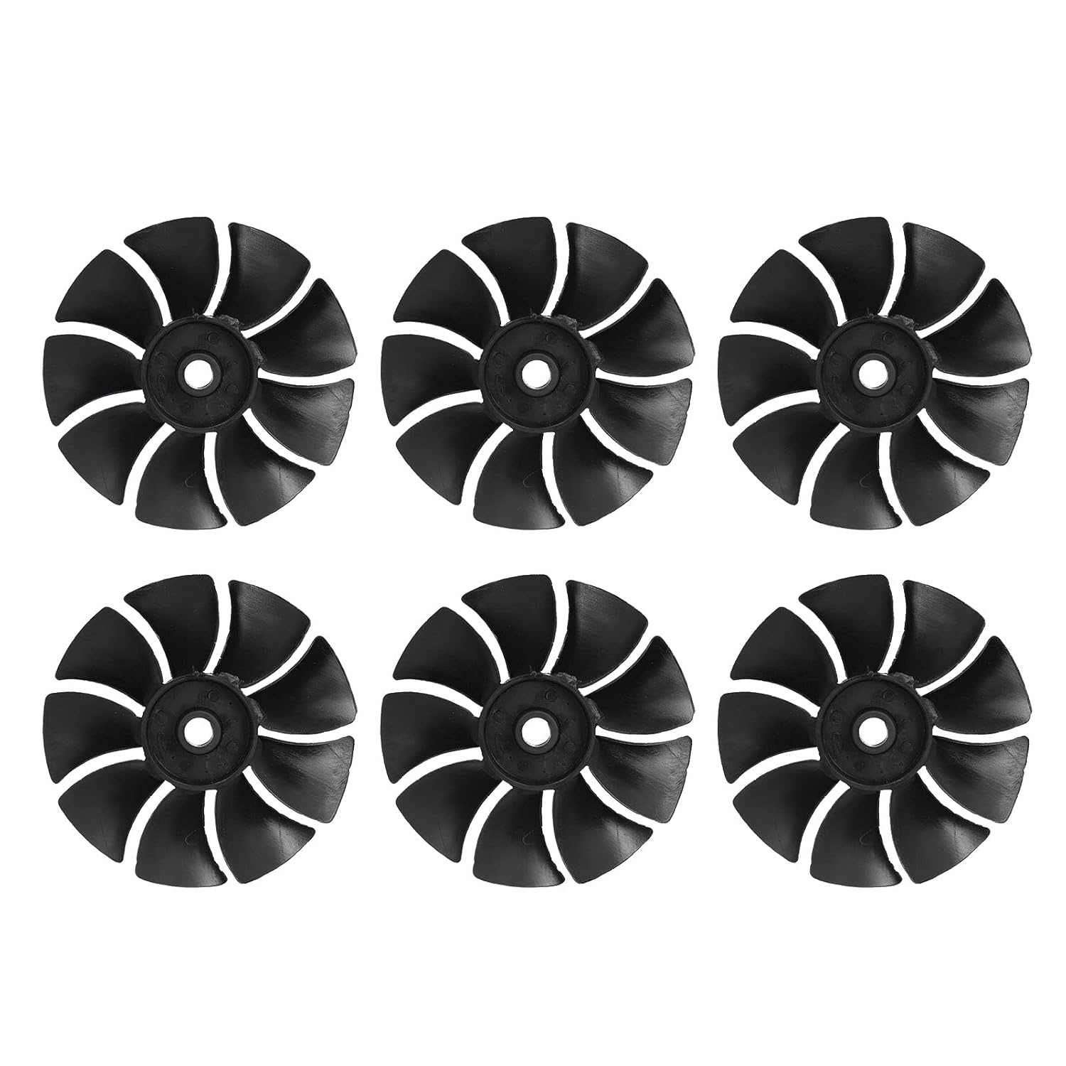 Motor Blades, ABS Low Noise Cooling Fan Air Compressor Pump Replacement Accessories with 3D Curved Propellers for Air Compressor and Pump Accessories