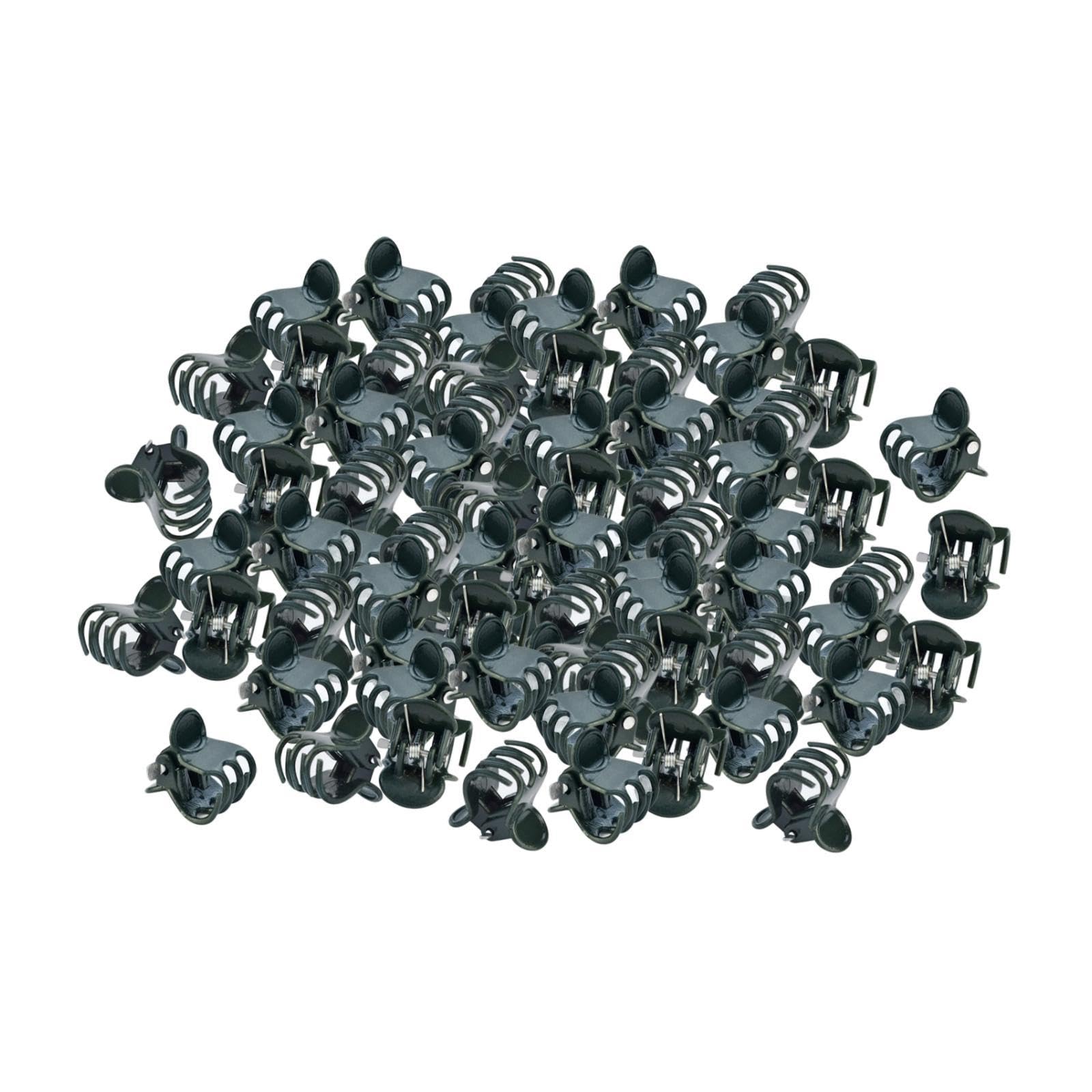 100 Pieces Orchid Clips Garden Plant Clips for Climbing Plants Stakes Tomato-image-1