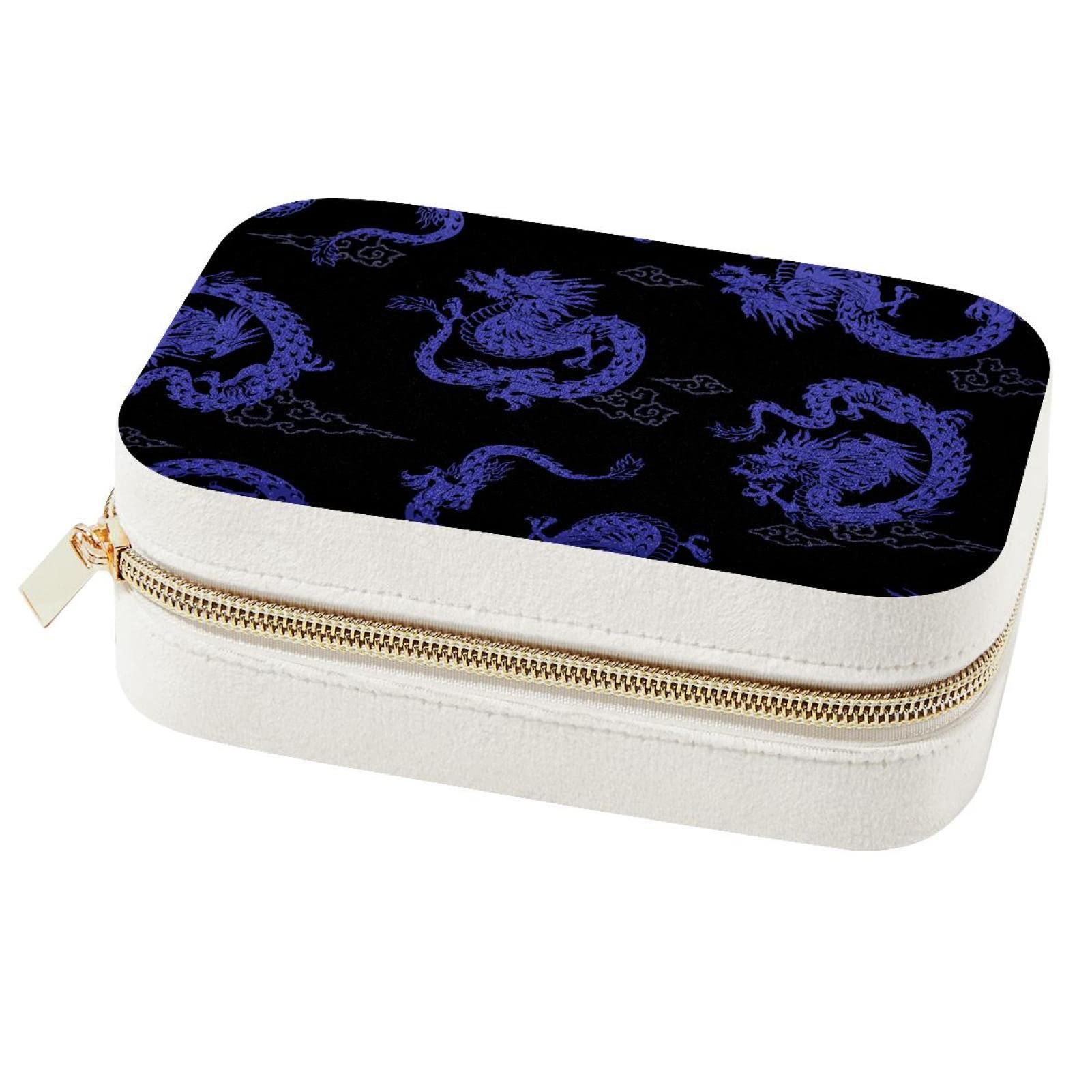 Boîte à bijoux portable et organiseur de bijoux de voyage pour ranger bagues et colliers
