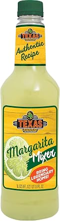 Texas Roadhouse Authentic Margarita Drink Mix, Ready to Use, 1 Liter Bottle 33.8 Fl Oz, Individually Boxed