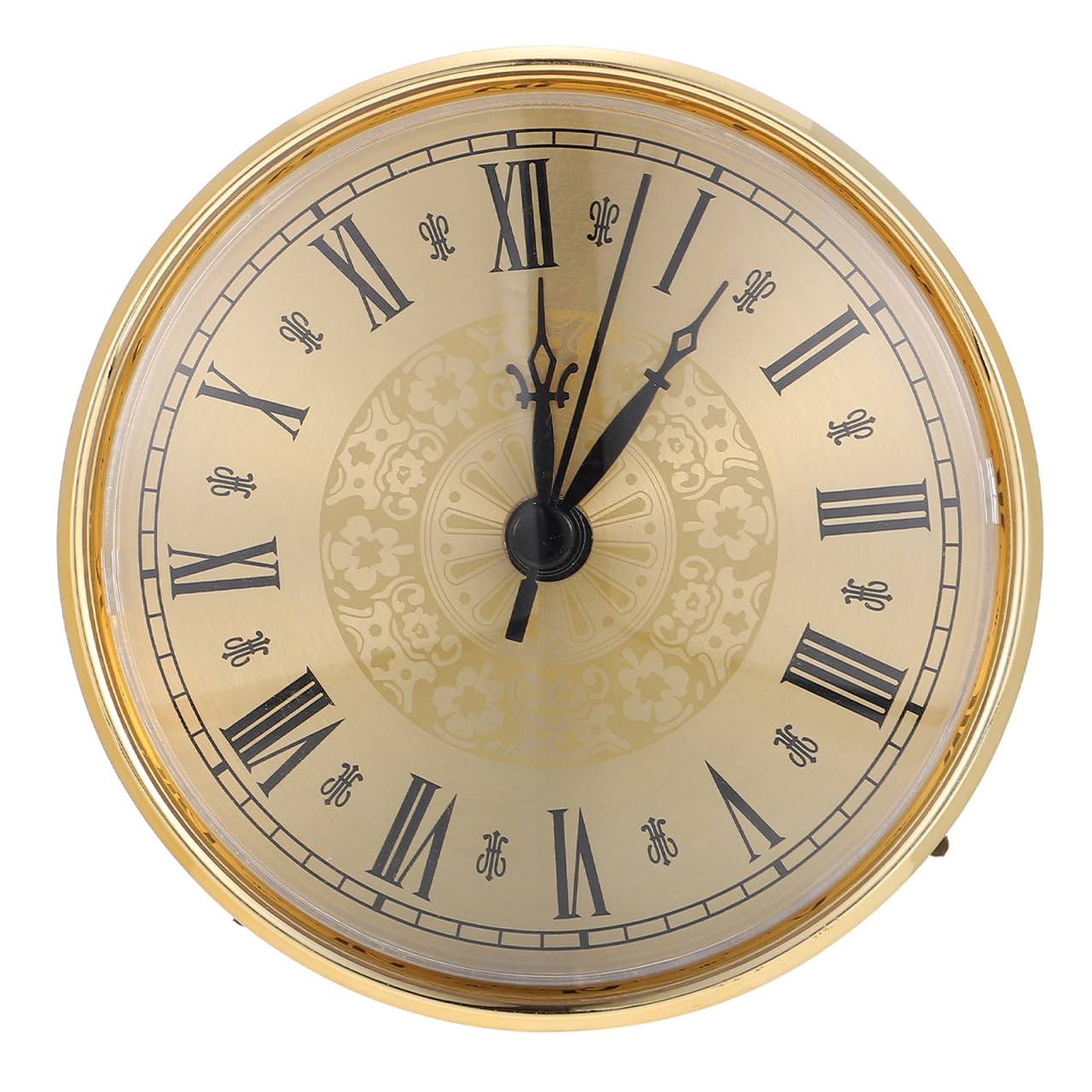 Garneck Meccanismo Orologio Da Parete Con Numeri Romani - Inserti Fai Da Te Diametro 110 Mm, Silenzioso