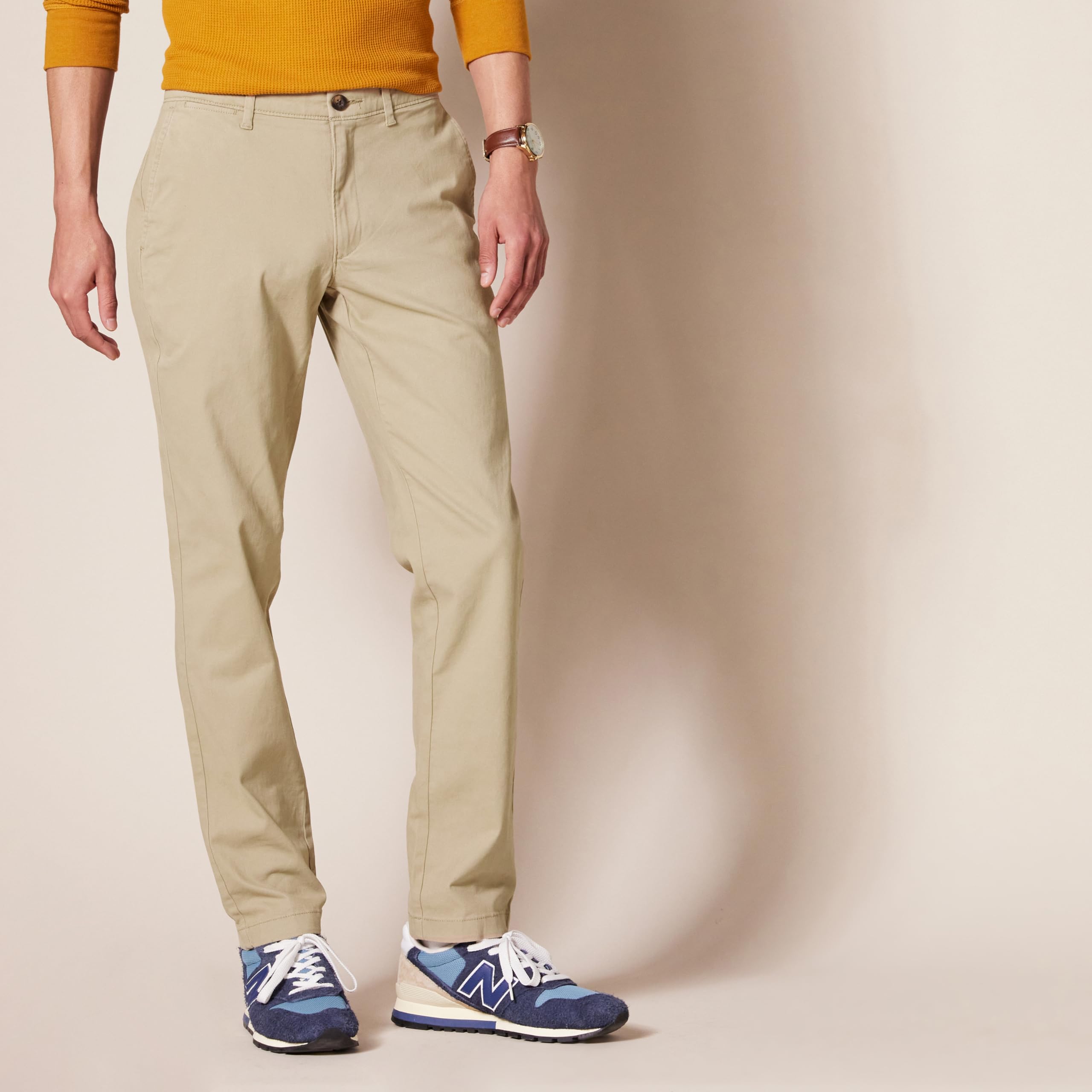 Amazon Essentials Skinny-Fit Casual Stretch Chino Trouser Uomo