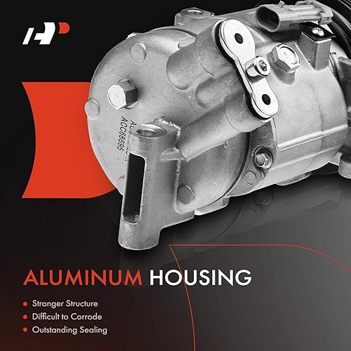 Miniatura 3 de A-Premium Compresor de aire acondicionado con embrague compatible con Chevrolet Sonic 1.8L 2012