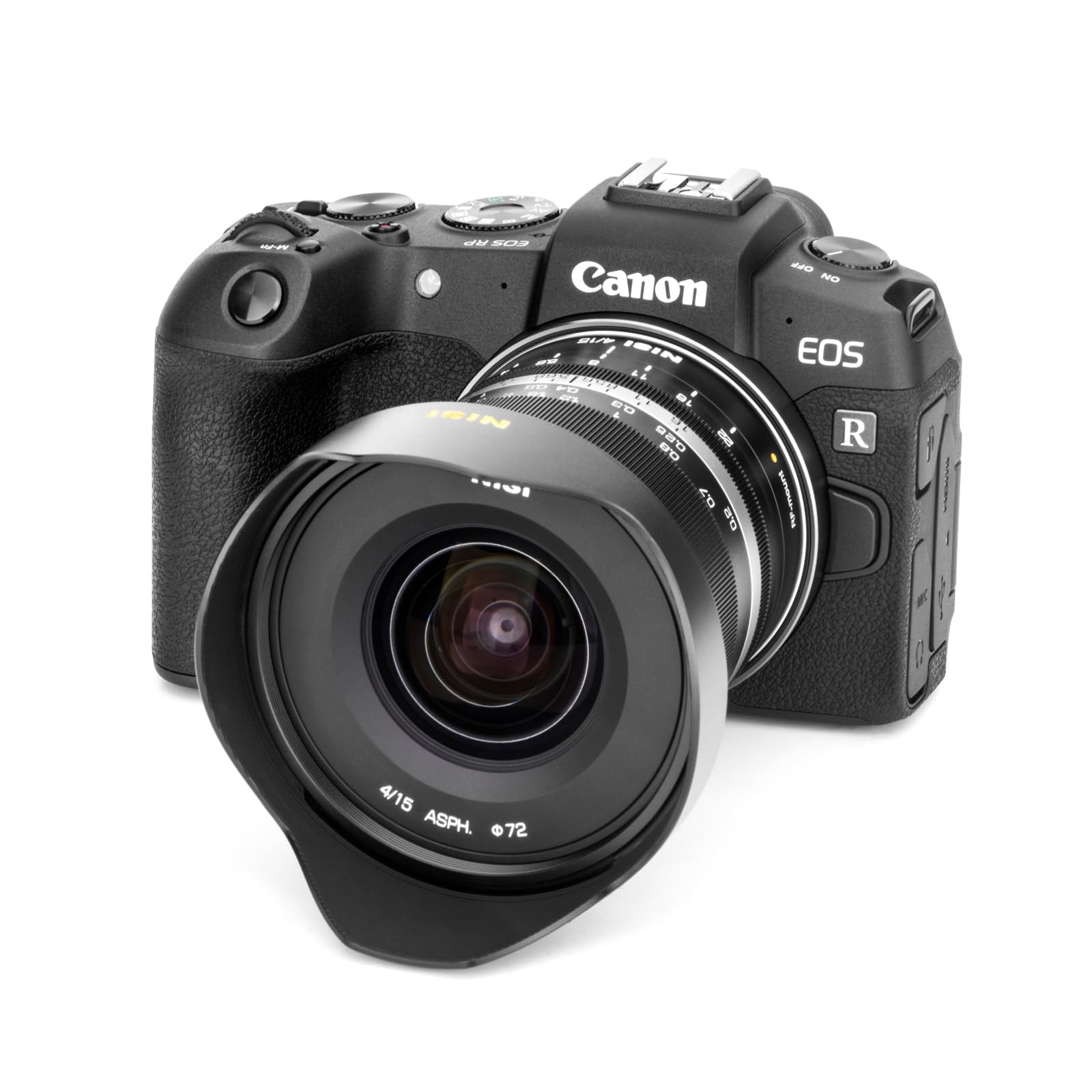 lente ultra ampia per canon rf-mount con angolo visuale ampio e asfere